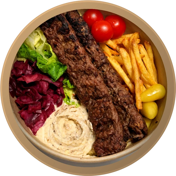 Bowl frites Koobideh