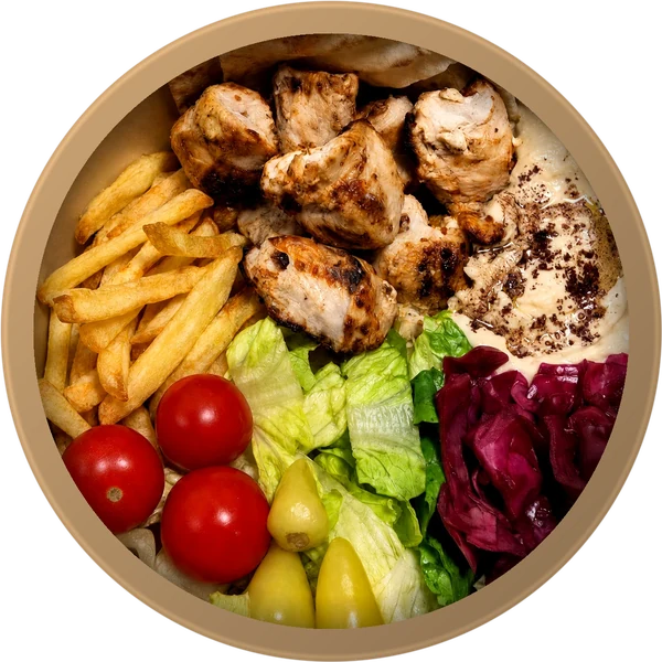 Bowl frites Poulet